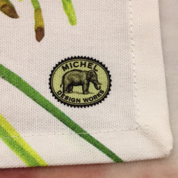 Michel Design Works Winter Christmas Pine Botanical Floral Kitchen Towel NWT - Picture 6 of 16